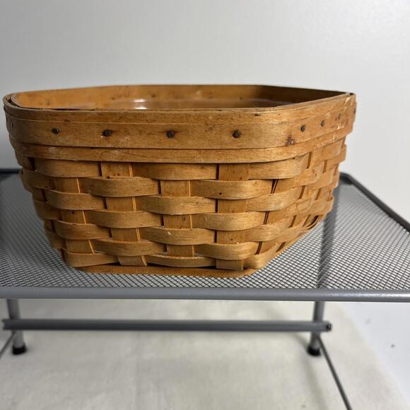 Longaberger Other - Longaberger Hexagon Basket 1999 with Protector
